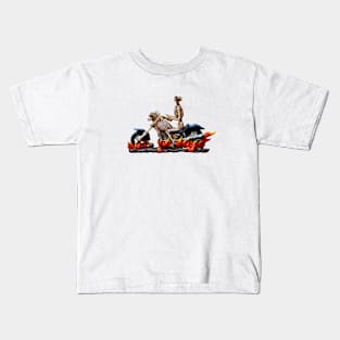 Skeletons on Fire Kids T-Shirt